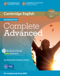 Complete Advanced SB with asw.+ CD Second ed.