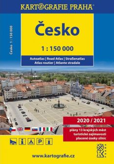 Česko 1: 150 000 Autoatlas na spirále