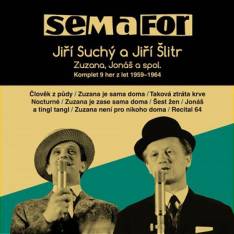 Semafor Jiří Suchý a Jiří Šlitr Komplet 9 her z let 1959-1964 15CD